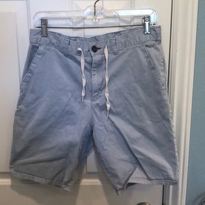 Men's PacSun Light Blue Drawstring Shorts